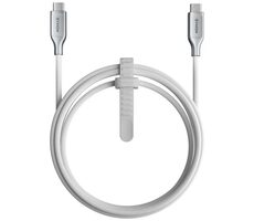 Nomad Kevlar Pletený Kabel USB-C (M) - USB-C (M) 240W 1.5m bílá