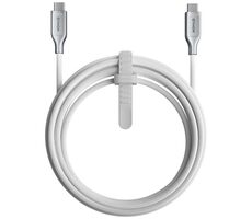 Nomad Kevlar Pletený Kabel USB-C (M) - USB-C (M) 240W 3.0m bílá