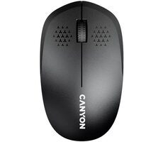 CANYON CNS-CMSW04B / optická bezdrátová myš / až 1200 dpi / 1x AA / černá