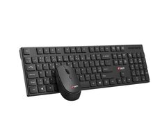 C-TECH WLKMC-03 černá / bezdrátový combo set s myší / CZ/SK / USB