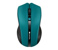 CANYON CNE-CMSW05G zelená / optická bezdrátová myš / 800/1200/1600 dpi / 4 tlačítka / USB 2.0 / 2.4GHz / 2x AAA