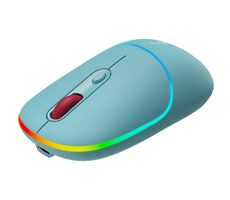 CANYON CNS-CMSW22DC dark cyan / optická bezdrátová myš / 800/1200/1600 dpi / 4 tlačítka / USB 2.0 / 2.4GHz / 650mAh