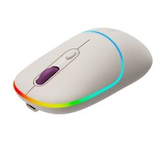 CANYON CNS-CMSW22RC béžová / optická bezdrátová myš / 800/1200/1600 dpi / 4 tlačítka / USB 2.0 / 2.4GHz / 650mAh