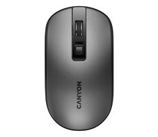 CANYON CNS-CMSW18DG_EU šedá / optická bezdrátová myš / 800/1200/1600 dpi / 4 tlačítka / USB 2.0 / 2.4GHz / 300mAh