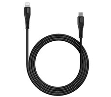 CANYON CNS-MFIC4B černá / nabíjecí kabel / Lightning - USB-C / 18W / 1.2m
