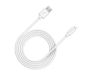CANYON CNS-MFIC12W bílá / nabíjecí kabel / USB 2.0 - Lightning / 2m
