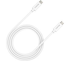 CANYON CNS-USBC44W bílá / Nabíjecí  kabel / USB-C – USB-C  / 1m 