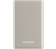 CANYON CNS-CPB510BE béžová / Powerbanka / 10000mAh / PD 20W / bezdrátové nabíjení & USB-C