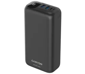 CANYON CNE-CPB301B černá / Powerbanka / 30000mAh / QC 3.0 & PD 20W / 1x USB-C / 2x USB-A