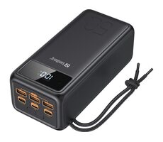 Sandberg Powerbanka 50000mAh černá / PD 130W / svítilna / 3x USB-C & 3x USB-A