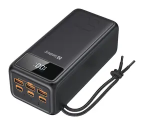 Sandberg Powerbanka 50000mAh černá / PD 130W / svítilna / 3x USB-C & 3x USB-A