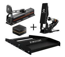 Simucube Activepedal Pro plynový pedál s řídicí jednotkou a Linkhubem