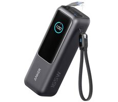 Anker Powerbank A1695H11 šedá / 25000 mAh / PD 165W / 3x USB-C & 1x USB-A
