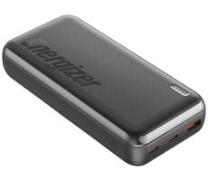 Energizer UE20055PQ powerbanka černá / 20000mAh / 22.5W (20W) / 5V / 3A / 2x USB-C & 1x USB-A