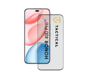 Tactical Glass Shield 5D sklo pro Honor 400 Pro Black