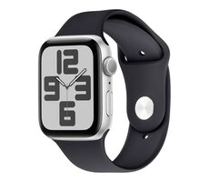 OBAL:ME Silikonový Řemínek pro Apple Watch 38-41mm S-M Black