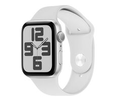 OBAL:ME Silikonový Řemínek pro Apple Watch 38-41mm S-M White