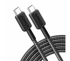 Anker 322 kabel černý / USB-C - USB-C / 1.8m / 60W 