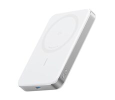 Anker MagGo 10000mAh bílá / Bezdrátová powerbanka / 30W / 1x USB-C
