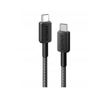Anker 322 kabel černý / USB-C - USB-C / 0.9m / 40W 