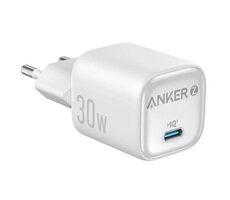 Anker Zolo Nabíječka do sítě bílá / USB-C / 30W