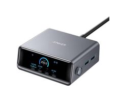 Anker Prime stříbrná / Nabíjecí stanice / 250W / 4xUSB-C / 2xUSB 