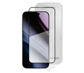 Epico AntiReflective Glass 3D DF pro iPhone 17 Pro Max Ultra-široké krytí s jednokrokovým aplikátorem proti prach