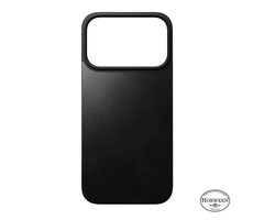 Nomad Magnetic Leather Back Magsafe zadni kryt pro Apple iPhone 17 Pro black (Horween)