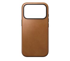 Nomad Modern Leather Case kožený kryt pro Apple iPhone 17 Pro english tan