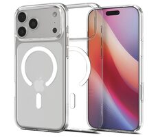 Spigen Liquid Crystal MagSafe zadní kryt pro Apple iPhone 17 Pro čirá