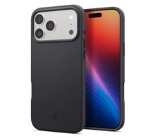 Spigen Silicone Fit MagSafe ochranný kryt pro Apple iPhone 17 Pro černá