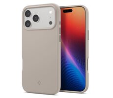 Spigen Silicone Fit MagSafe ochranný kryt pro Apple iPhone 17 Pro stone