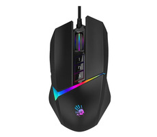Rozbaleno - A4tech BLOODY W60MAX černá / Herní optická myš / 10000DPI / USB / RGB podsvícení / rozbaleno