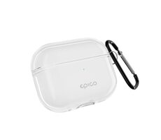 Epico Transparent Cover Pouzdro pro Apple AirPods Pro 3 čirá