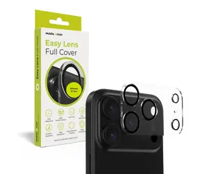 Mobile Origin Easy Lens full cover iPhone 17 Pro čirá / Ochrana čoček