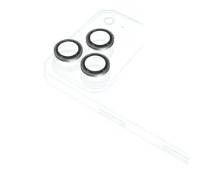 Epico Aluminium Lens Protectors ochrana čoček fotoaparátu pro iPhone 17 Pro/17 Pro Max stříbrná