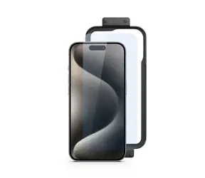Spello Clear Glass Ochranné sklo pro Apple iPhone 15 Plus / s instalačním rámečkem / 2ks