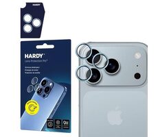 3mk HARDY Lens Protection Pro skla na fotoaparát pro Apple iPhone 17 Pro /17 Pro Max Ocean Blue
