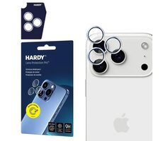 3mk HARDY Lens Protection Pro skla na fotoaparát pro Apple iPhone 17 Pro /17 Pro Max Silver