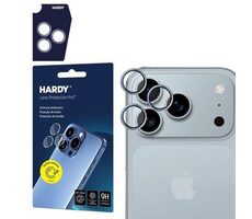 3mk HARDY Lens Protection Pro skla na fotoaparát pro Apple iPhone 17 Pro /17 Pro Max Titanium Gray