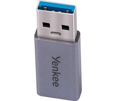 YENKEE YTC 020 USB-A (M) na USB-C (F) adapter / 5 Gbps 