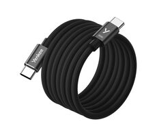 YENKEE YCU MAGNETIC 03 Kabel USB-C (M) - USB-C (M) 1.5m černá / 60W / 480Mb/s