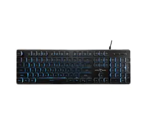 White Shark GK-003141 TACHI černá / herní membránová klávesnice / US layout / USB / LED