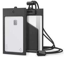 Spigen Badge Holder MagSlide držák karty přes krk černá