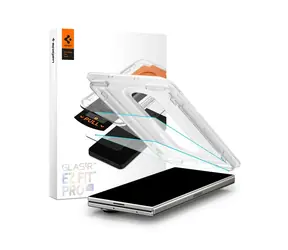 Spigen Glass tR EZ Fit Pro HD transparency Ochranné sklo pro Samsung Galaxy Z Fold 7 (2ks)