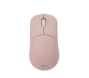 Rozbaleno - White Shark AERO růžová / Herní bezdrátová myš / optická / 5000 DPI / 6 tlačítek / 2.4 GHz / USB / rozbaleno