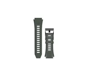 Aligator Řemínek silikonový 22mm / tmavě zelený