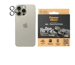 PanzerGlass HoOps Apple iPhone 16 Pro/15 Pro/16 Pro Max/15 Pro Max ochranné kroužky pro čočky fotoaparátu