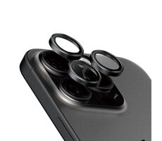 PanzerGlass HoOps Apple iPhone 16 Pro/15 Pro/16 Pro Max/15 Pro Max ochranné kroužky pro čočky fotoaparátu - černý titan
