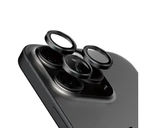 PanzerGlass HoOps Apple iPhone 16 Pro/15 Pro/16 Pro Max/15 Pro Max ochranné kroužky pro čočky fotoaparátu - černý titan